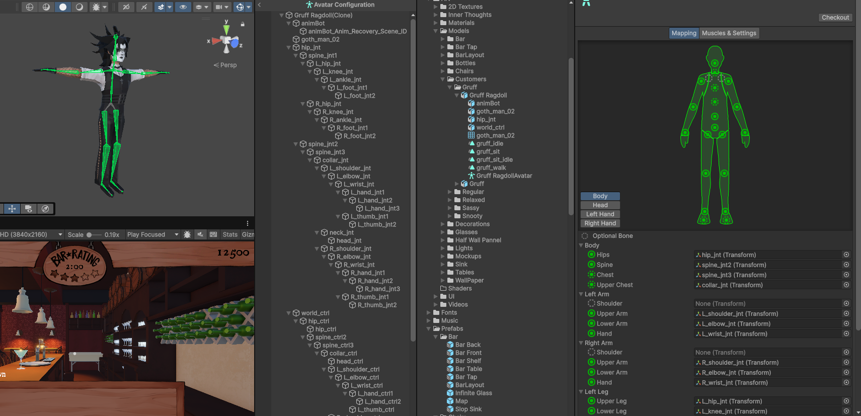 Clean up mechanic animation